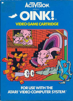 Carátula del juego Oink! (Atari 2600)