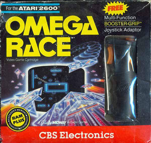 Carátula del juego Omega Race (Atari 2600)