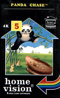 Carátula del juego Panda CHase (Atari 2600)