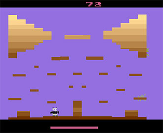 Pantallazo del juego online Panda CHase (Atari 2600)