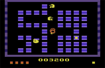 Pantallazo del juego online Pengo (Atari 2600)
