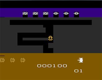 Pantallazo del juego online phantompanzer 2 (Atari 2600)
