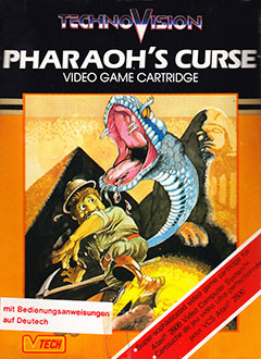 Carátula del juego Pharaoh's Curse (Atari 2600)