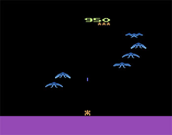 Pantallazo del juego online Phoenix (Atari 2600)
