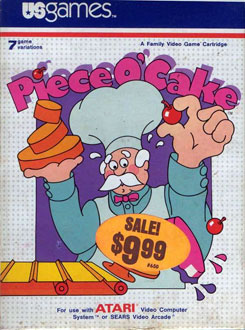 Carátula del juego Piece o' Cake (Atari 2600)