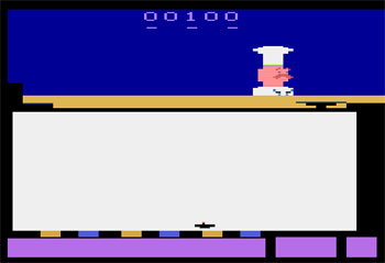 Pantallazo del juego online Piece o' Cake (Atari 2600)