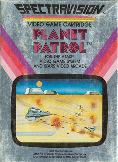 Carátula del juego Planet Patrol (Atari 2600)