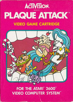 Juego online Plaque Attack (Atari 2600)
