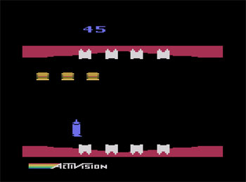 Pantallazo del juego online Plaque Attack (Atari 2600)