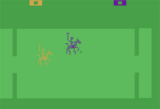 Pantallazo del juego online Polo (Atari 2600)
