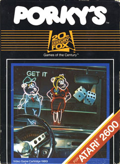 Carátula del juego Porky's (Atari 2600)