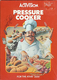 Carátula del juego Pressure Cooker (Atari 2600)