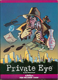 Carátula del juego Private Eye (Atari 2600)