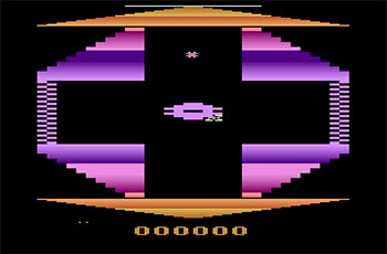 Pantallazo del juego online Quadrun (Atari 2600)