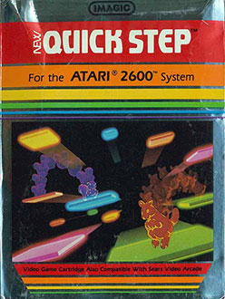 Carátula del juego Quick Step (Atari 2600)
