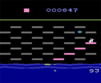 Pantallazo del juego online Rabbit Transit (Atari 2600)