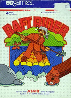 Carátula del juego Raft Rider (Atari 2600)