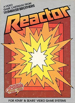 Carátula del juego Reactor (Atari 2600)