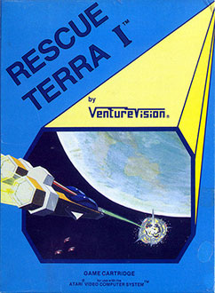 Carátula del juego Rescue Terra I (Atari 2600)