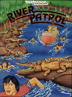 Carátula del juego River Patrol (Atari 2600)