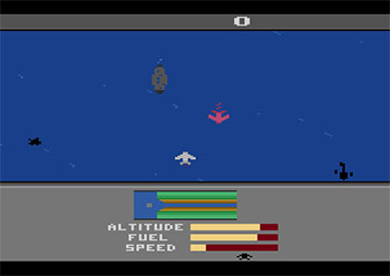 Pantallazo del juego online River Raid II (Atari 2600)