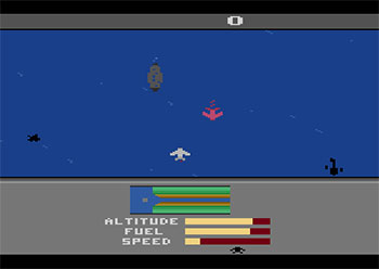 Pantallazo del juego online River Raid II (Atari 2600)