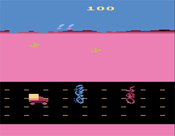 Pantallazo del juego online Road Runner (Atari 2600)