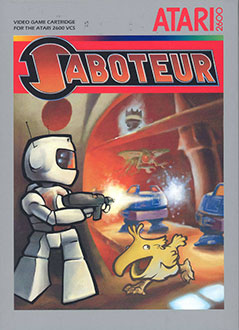 Carátula del juego Saboteur (Atari 2600)