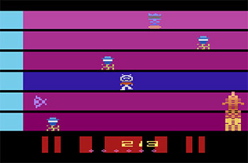 Pantallazo del juego online Saboteur (Atari 2600)