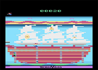 Pantallazo del juego online Save Our Ship (Atari 2600)