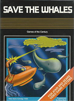 Carátula del juego Save the Whales (Atari 2600)