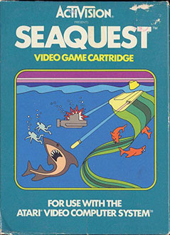 Carátula del juego Seaquest (Atari 2600)