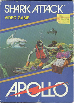Carátula del juego Shark Attack (Atari 2600)