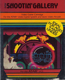 Carátula del juego Shootin' Gallery (Atari 2600)