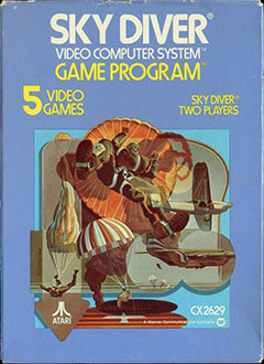 Carátula del juego Sky Diver (Atari 2600)