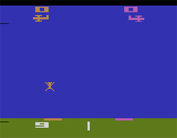 Pantallazo del juego online Sky Diver (Atari 2600)