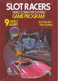 Carátula del juego Slot Racers (Atari 2600)