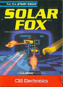 Carátula del juego Solar Fox (Atari 2600)