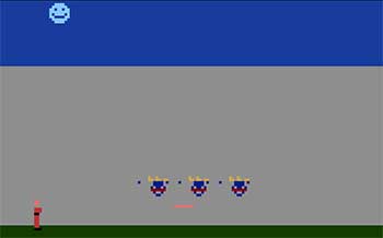 Pantallazo del juego online Sorcerer (Atari 2600)