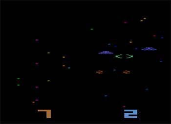 Pantallazo del juego online Space Attack (Atari 2600)