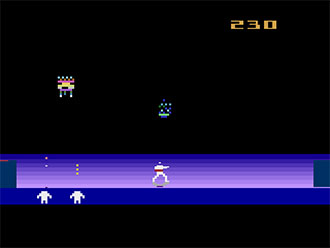 Pantallazo del juego online Space Cavern (Atari 2600)