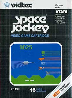 Carátula del juego Space Jockey (Atari 2600)