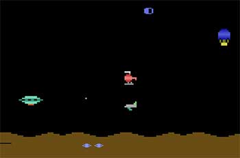 Pantallazo del juego online Space Jockey (Atari 2600)