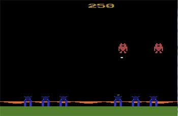 Pantallazo del juego online Space Robot (Atari 2600)
