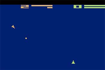 Pantallazo del juego online Space War (Atari 2600)