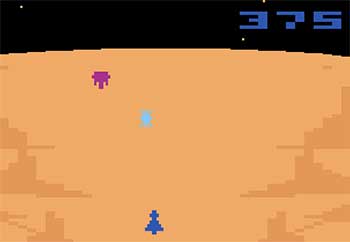 Pantallazo del juego online Spacechase (Atari 2600)