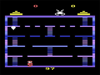 Pantallazo del juego online Spider Maze (Atari 2600)