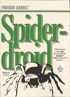 Carátula del juego Spiderdroid (Atari 2600)