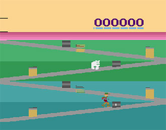 Pantallazo del juego online Spike's Peak (Atari 2600)