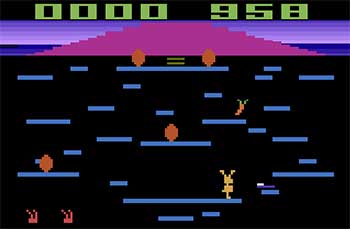 Pantallazo del juego online Springer (Atari 2600)
